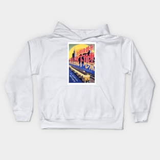 Tokyo Subway Vintage Poster 1929 Kids Hoodie